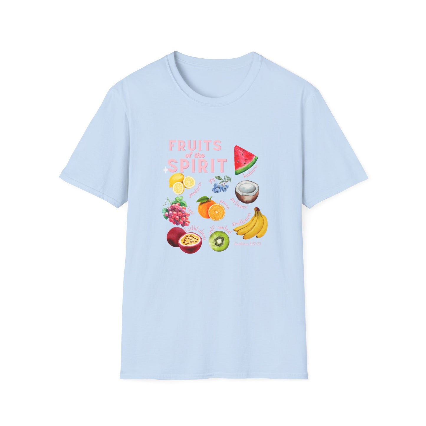 Super Comfortable Fruits Of The Spirit T-Shirt design - Market Nook