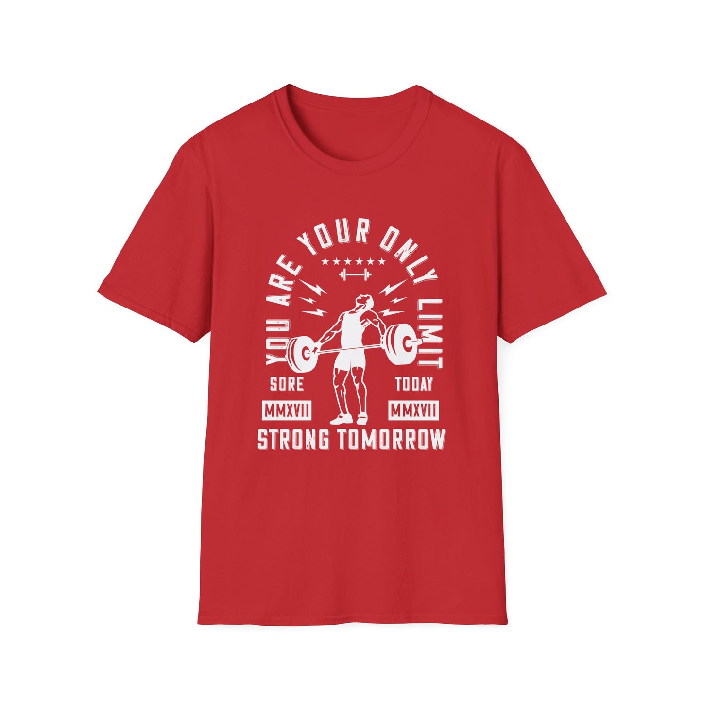 Super Comfortable You Are Your Only Limit GYM T-Shirt - Market Nook