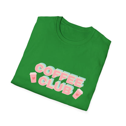 Super Comfortable Coffee Club T-Shirt design - Market Nook