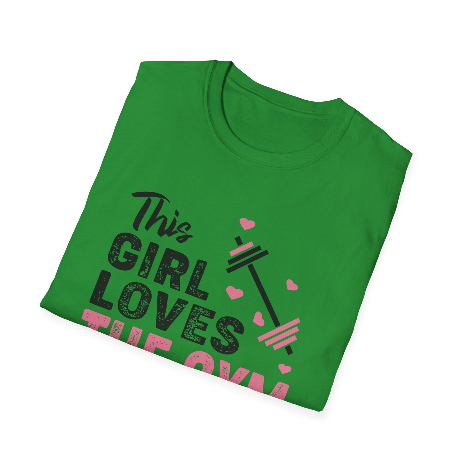 Super Comfortable This Girl Loves The GYM T-Shirt - Market Nook