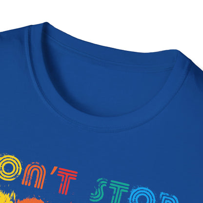 Super Comfortable Don't Stop The Music T-Shirt design - Market Nook
