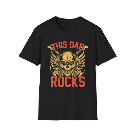 Super Comfortable This Dad Rocks T-Shirt design