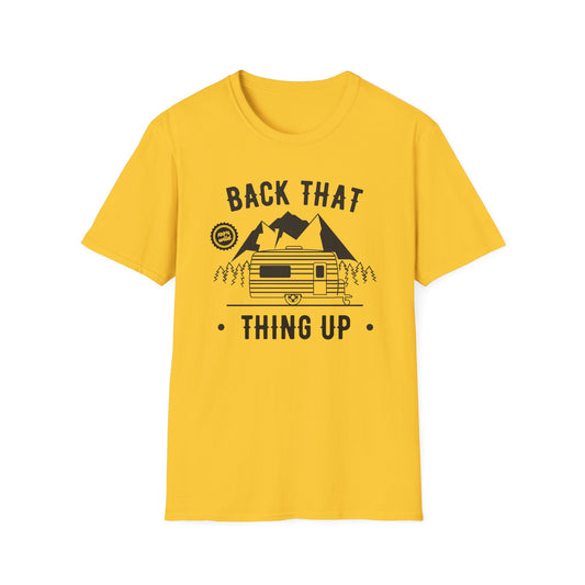 Super Comfortable Back That Thing Up T-Shirt design - Market Nook