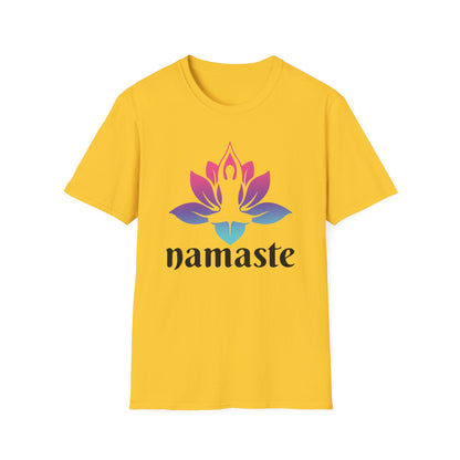 Super Comfortable Namaste - Yoga T-Shirt design - V2 - Market Nook