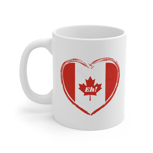 Love Canada Eh! 11oz Coffee Mug