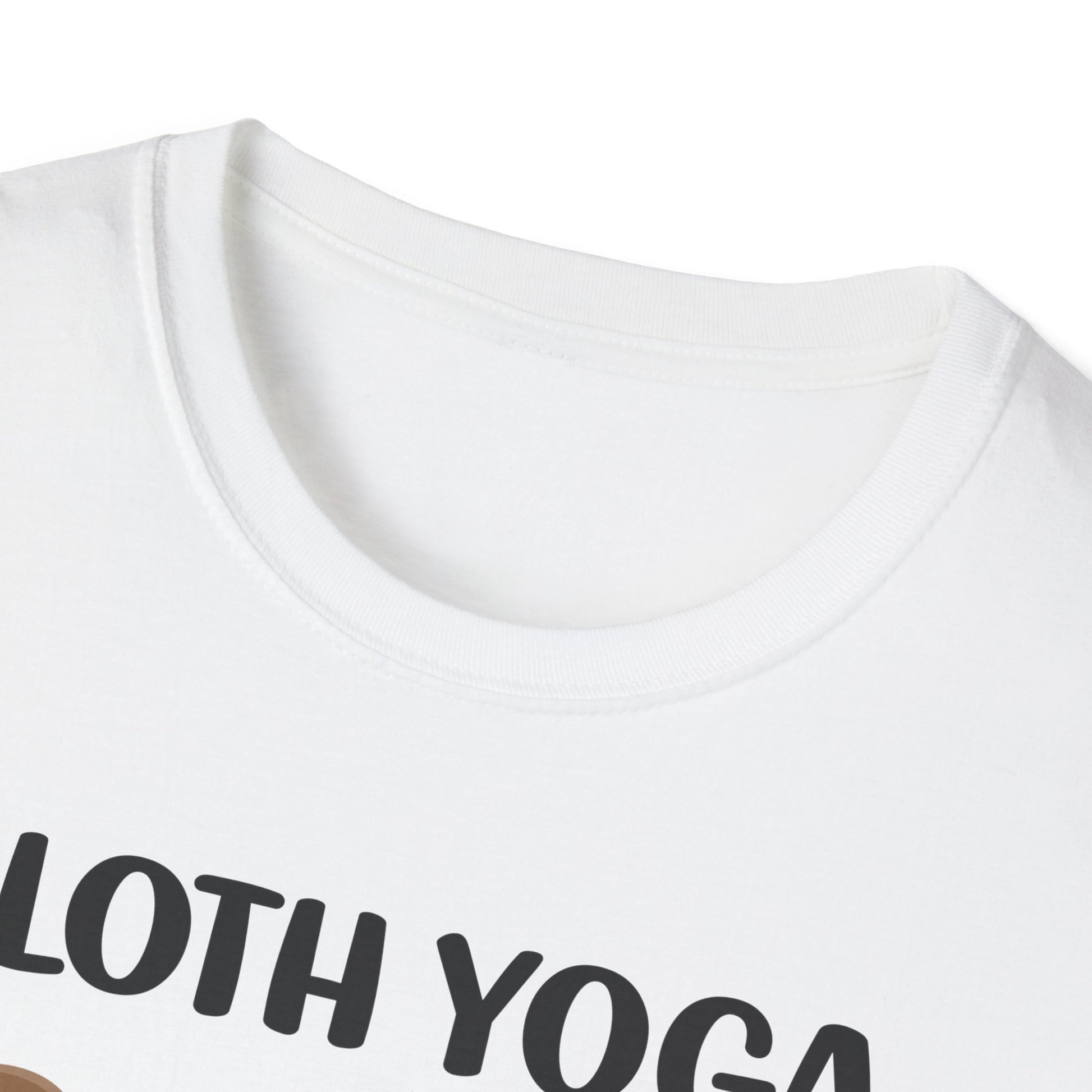 Super Comfortable Sloth Yoga T-Shirt design - V2 - Market Nook