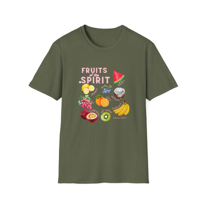 Super Comfortable Fruits Of The Spirit T-Shirt design - Market Nook