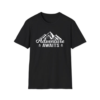 Super Comfortable Adventure Awaits T-Shirt design - Market Nook