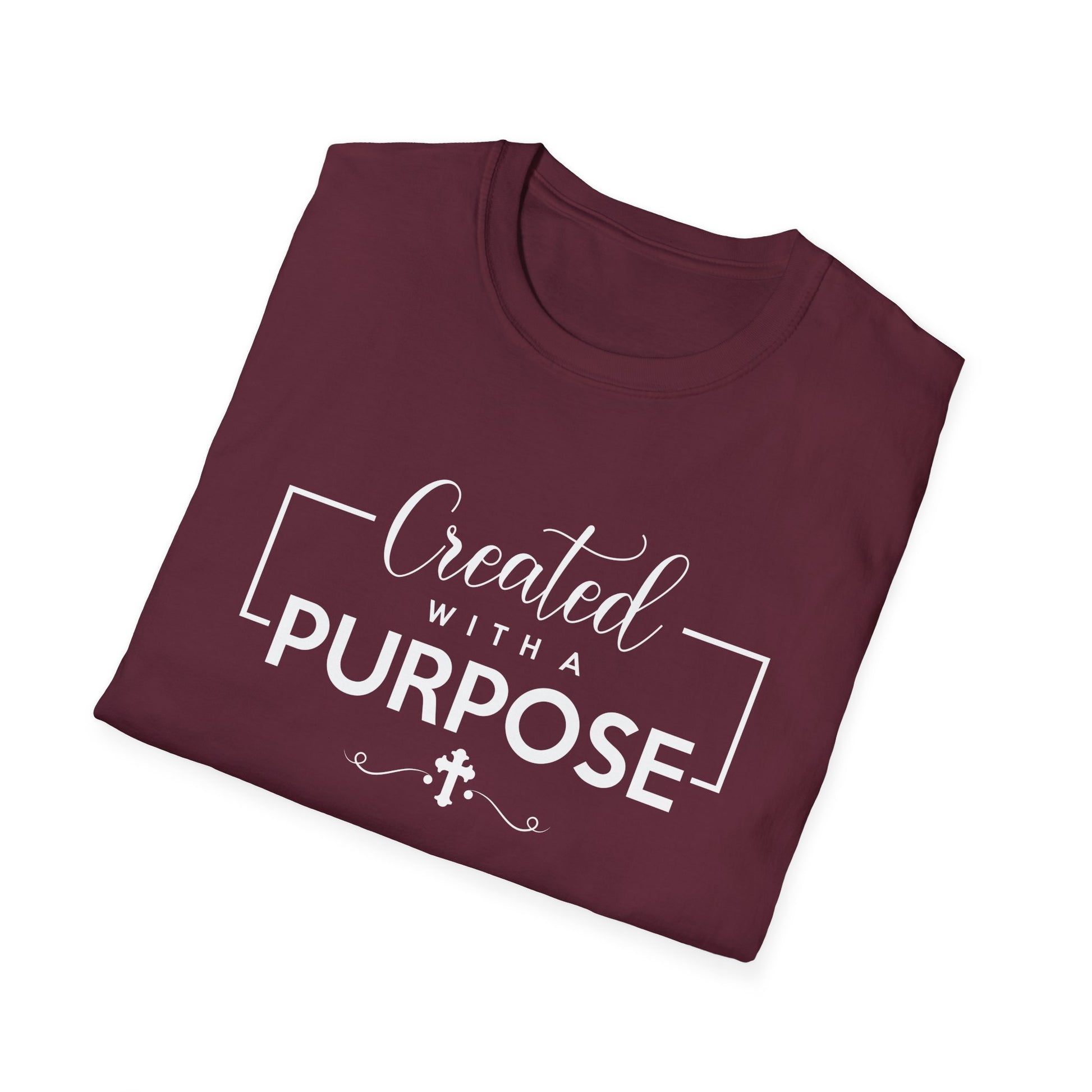 Super Comfortable Created With A Purpose T-Shirt - Market Nook