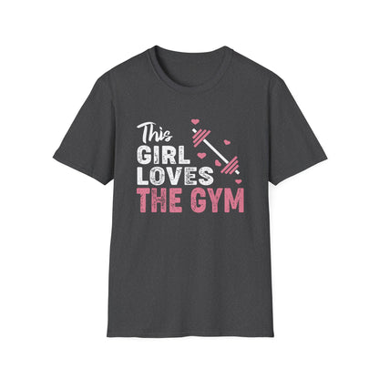 Super Comfortable This Girl Loves The GYM T-Shirt - Market Nook
