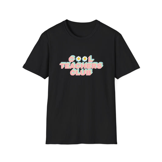 Super Comfortable Cool Teachers Club T-Shirt design - Market Nook
