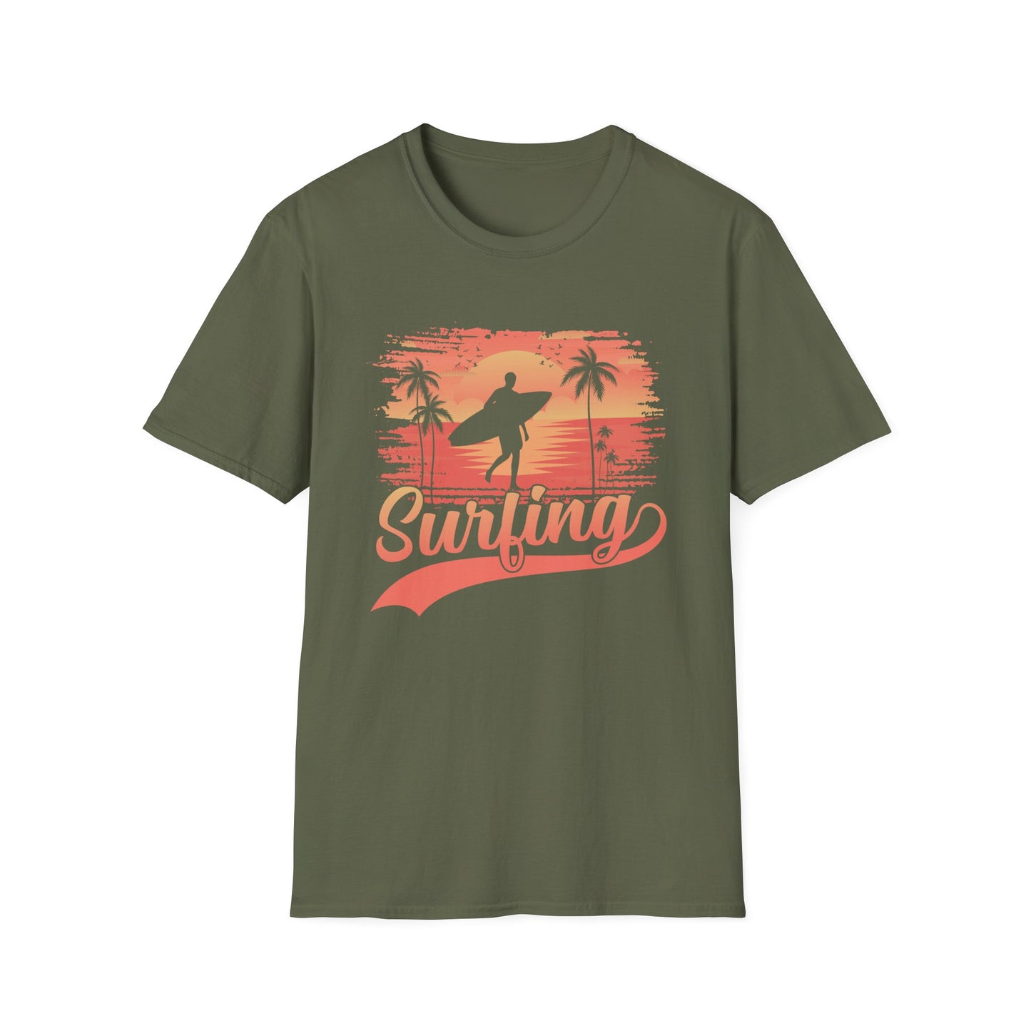 Surfing T-Shirt design