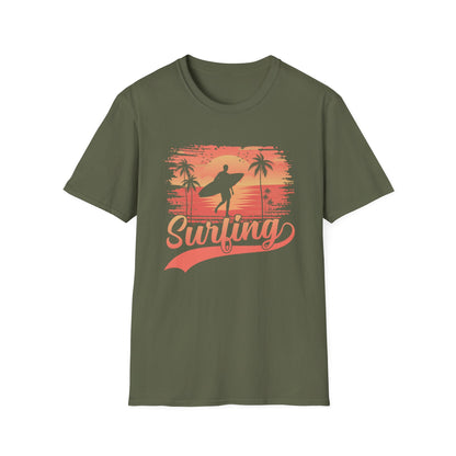 Surfing T-Shirt design