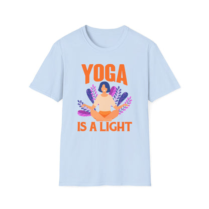 Super Comfortable Yoga Is A Light T-Shirt design - Market Nook