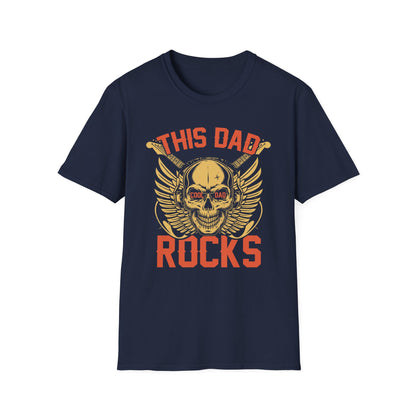 Super Comfortable This Dad Rocks T-Shirt design
