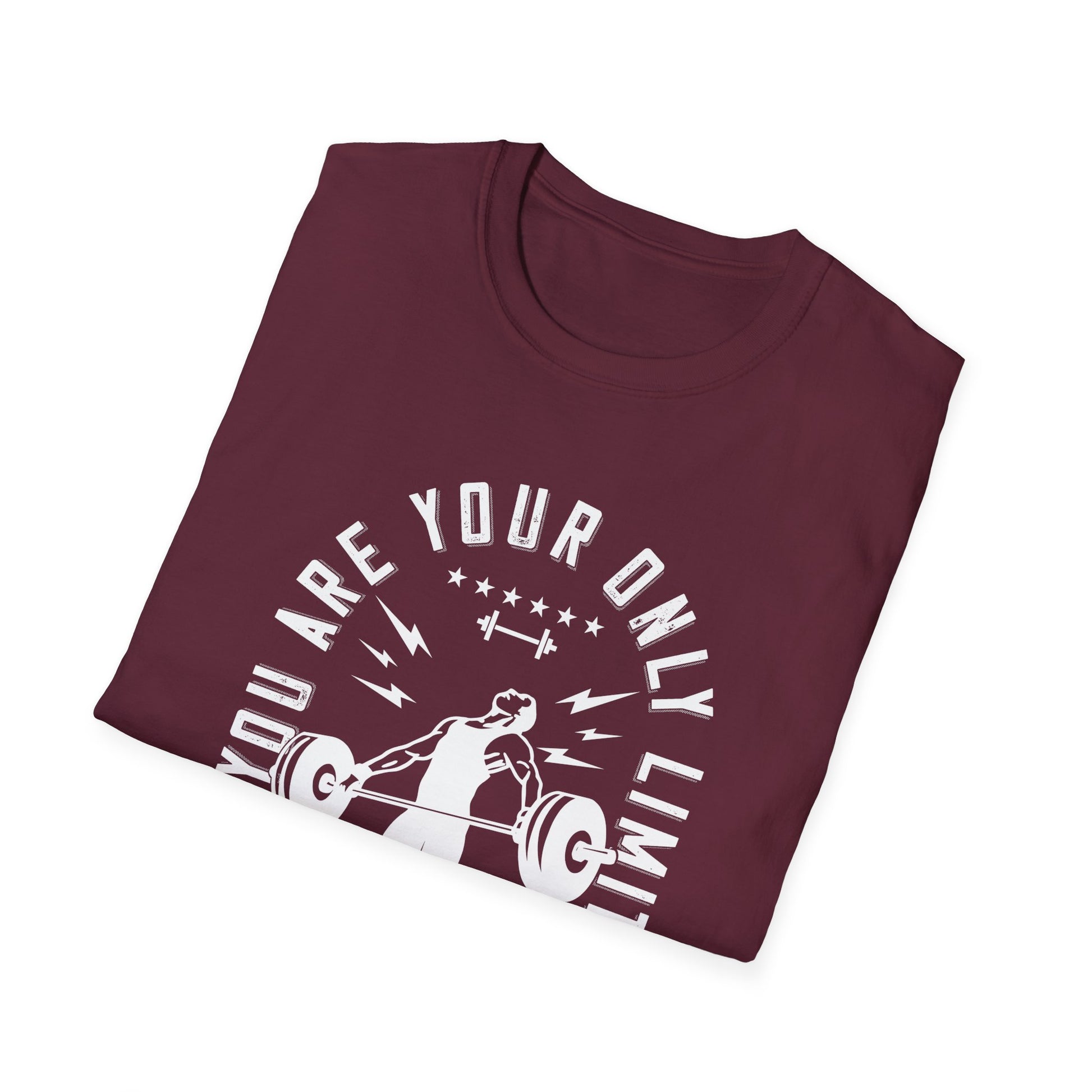 Super Comfortable You Are Your Only Limit GYM T-Shirt - Market Nook