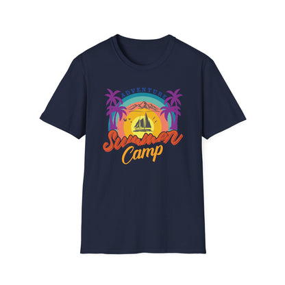 Super Comfortable Adventure Summer Camp T-Shirt design - Market Nook