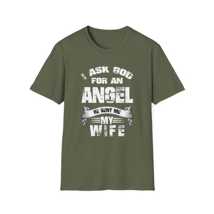 Beautiful Religious Message I Ask God For An Angel... T-Shirt - Market Nook