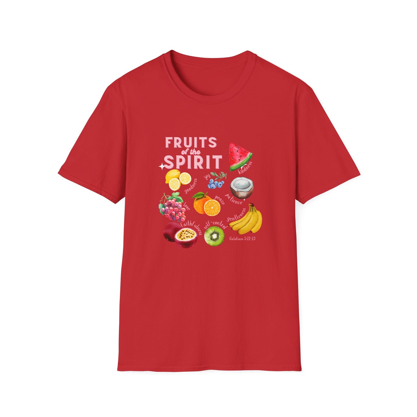Super Comfortable Fruits Of The Spirit T-Shirt design - Market Nook