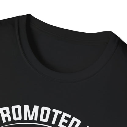 Super Comfortable Promoted To Dad Est. 2025 T-Shirt design