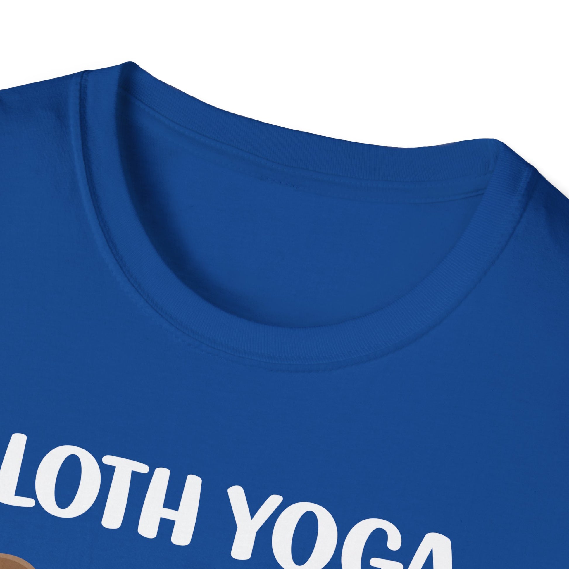 Super Comfortable Sloth Yoga T-Shirt design - Market Nook