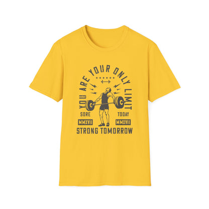 Super Comfortable You Are Your Only Limit T-Shirt V-2 - Market Nook
