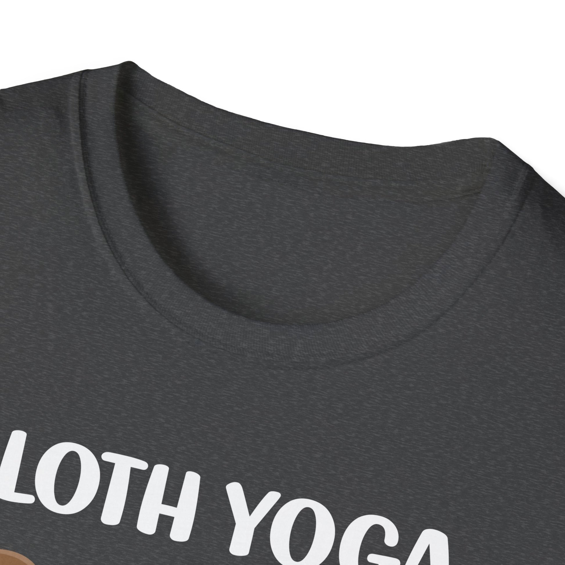 Super Comfortable Sloth Yoga T-Shirt design - Market Nook