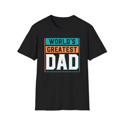 Super Comfortable World's Greatest Dad T-Shirt design