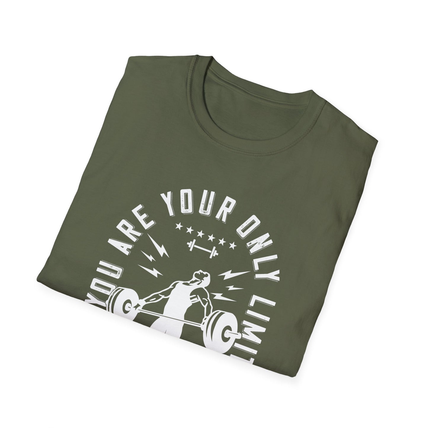 Super Comfortable You Are Your Only Limit GYM T-Shirt - Market Nook