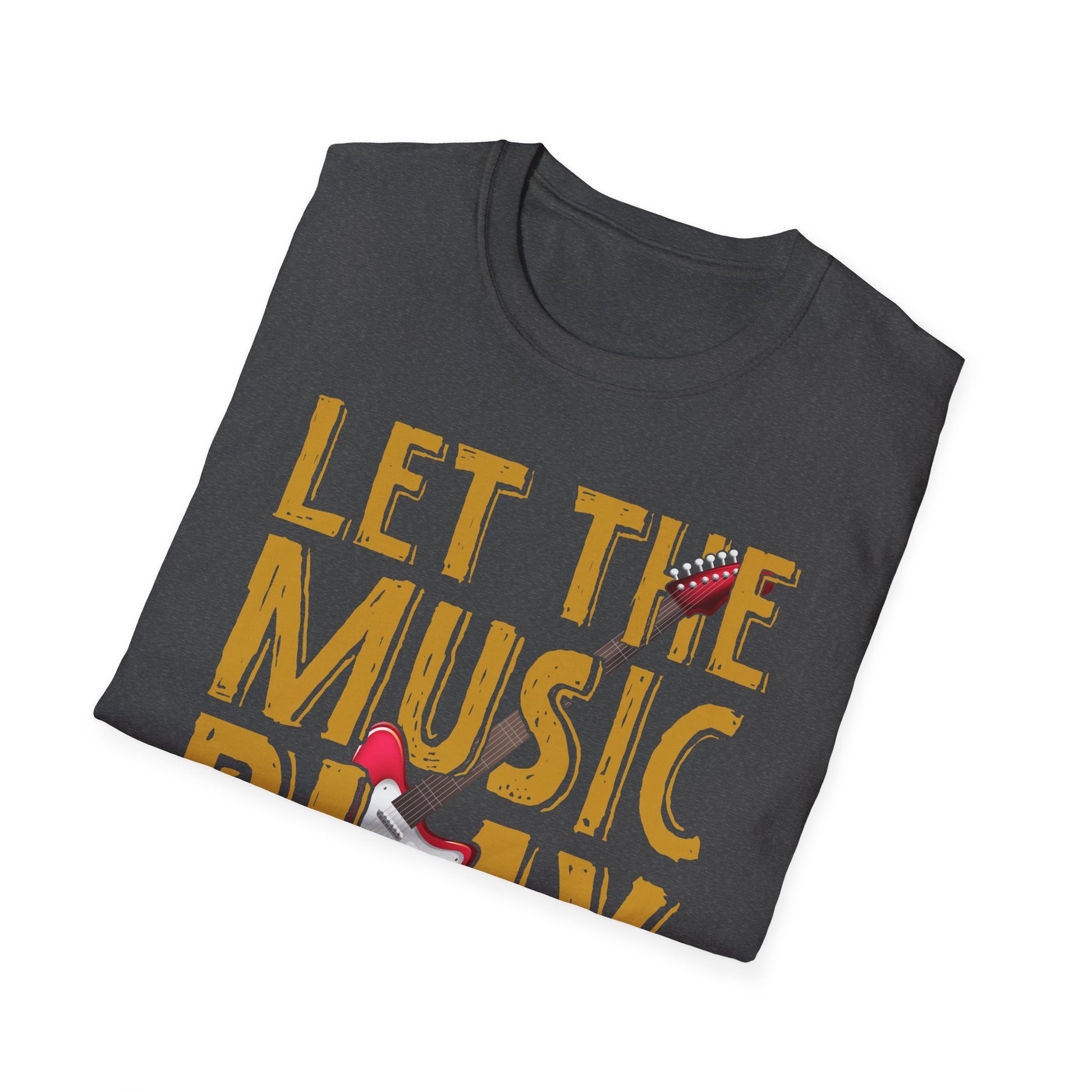 Super Comfortable Let The Music Play T-Shirt design - Market Nook