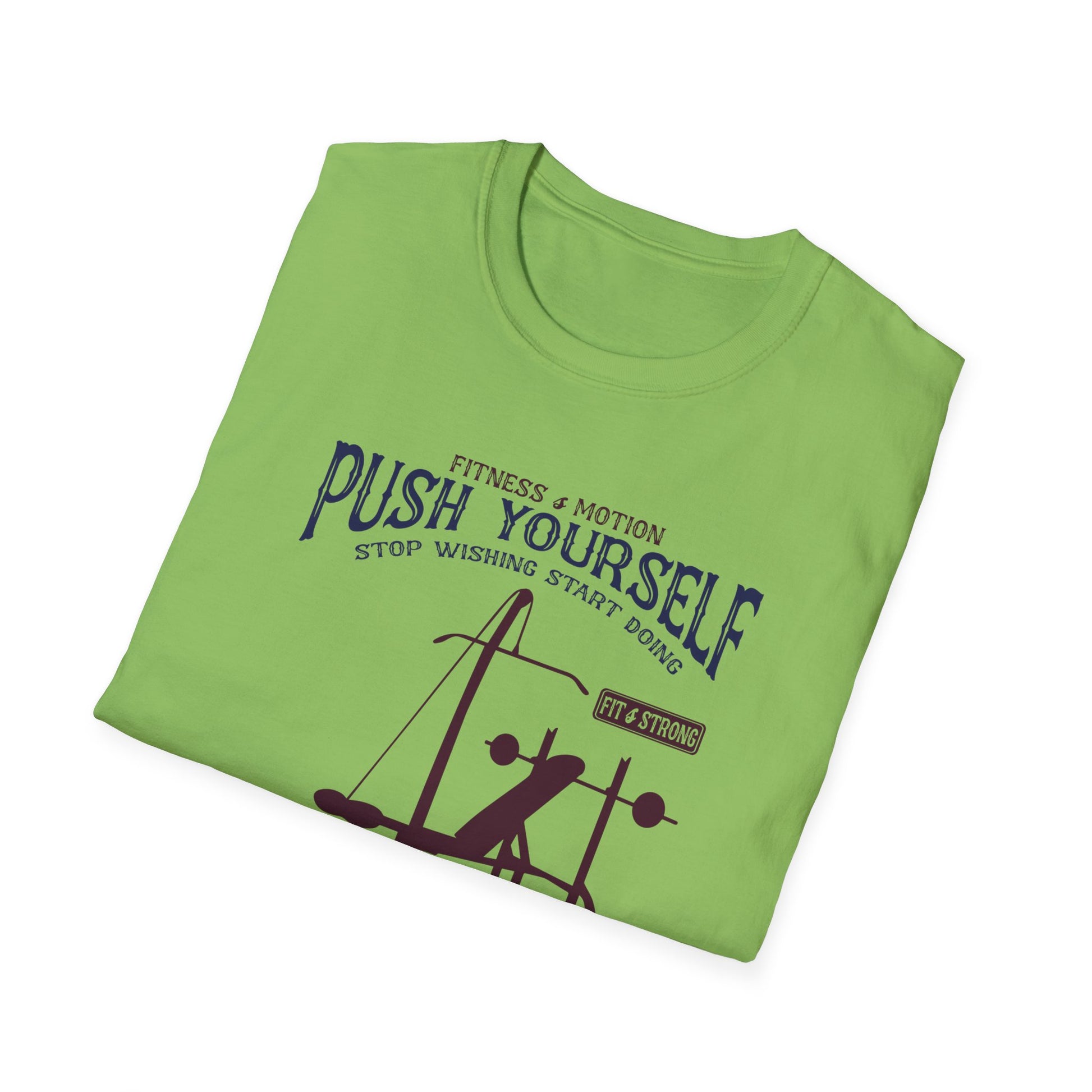 Super Comfortable Push Yourself... GYM T-Shirt - Market Nook