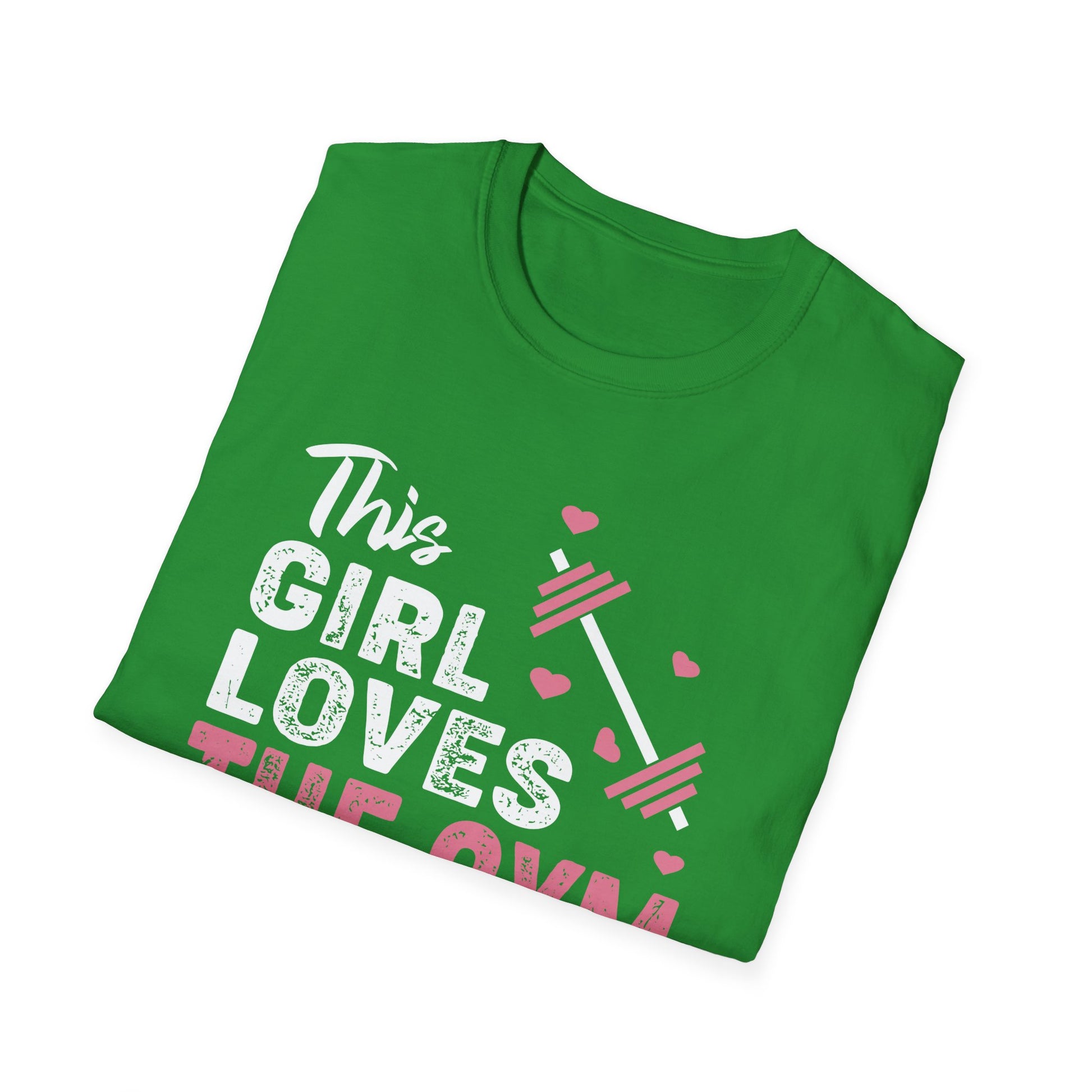 Super Comfortable This Girl Loves The GYM T-Shirt - Market Nook