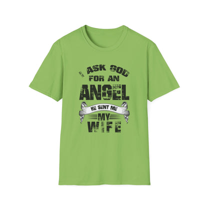 Beautiful Religious Message I Ask God For An Angel... T-Shirt - V2 - Market Nook