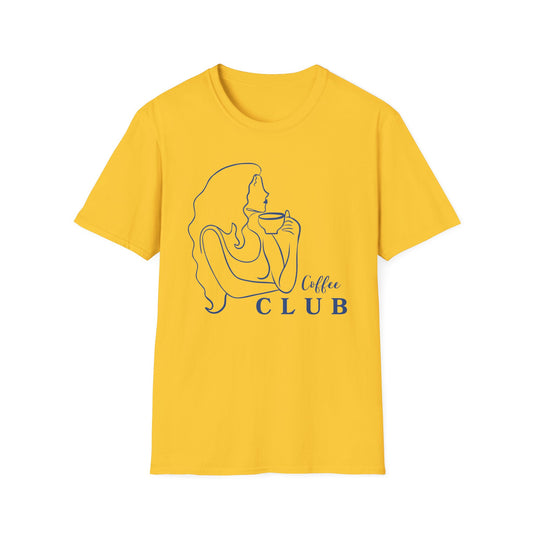 Super Comfortable Coffee Club T-Shirt design - Market Nook