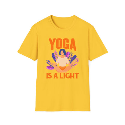 Super Comfortable Yoga Is A Light T-Shirt design - Market Nook