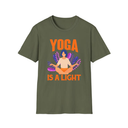 Super Comfortable Yoga Is A Light T-Shirt design - Market Nook