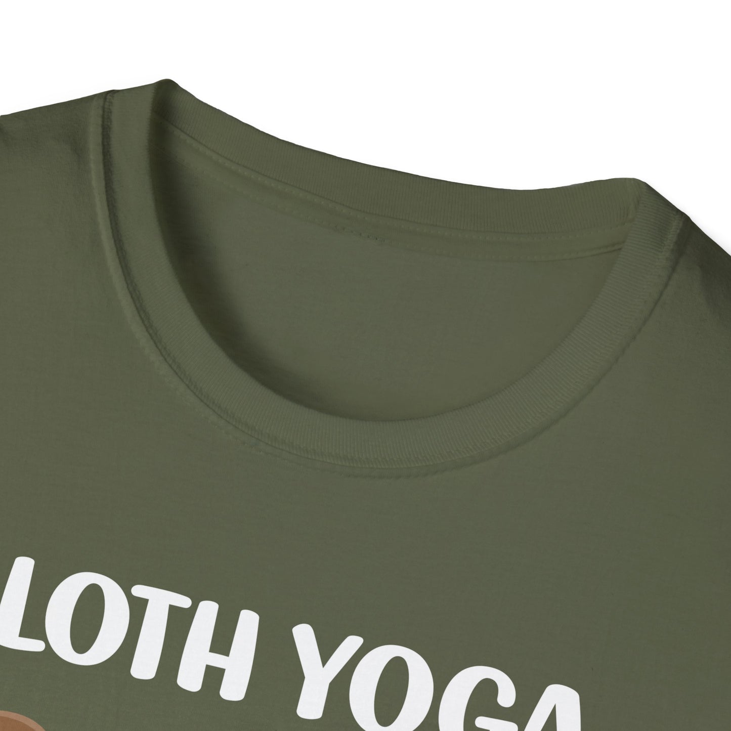 Super Comfortable Sloth Yoga T-Shirt design - Market Nook