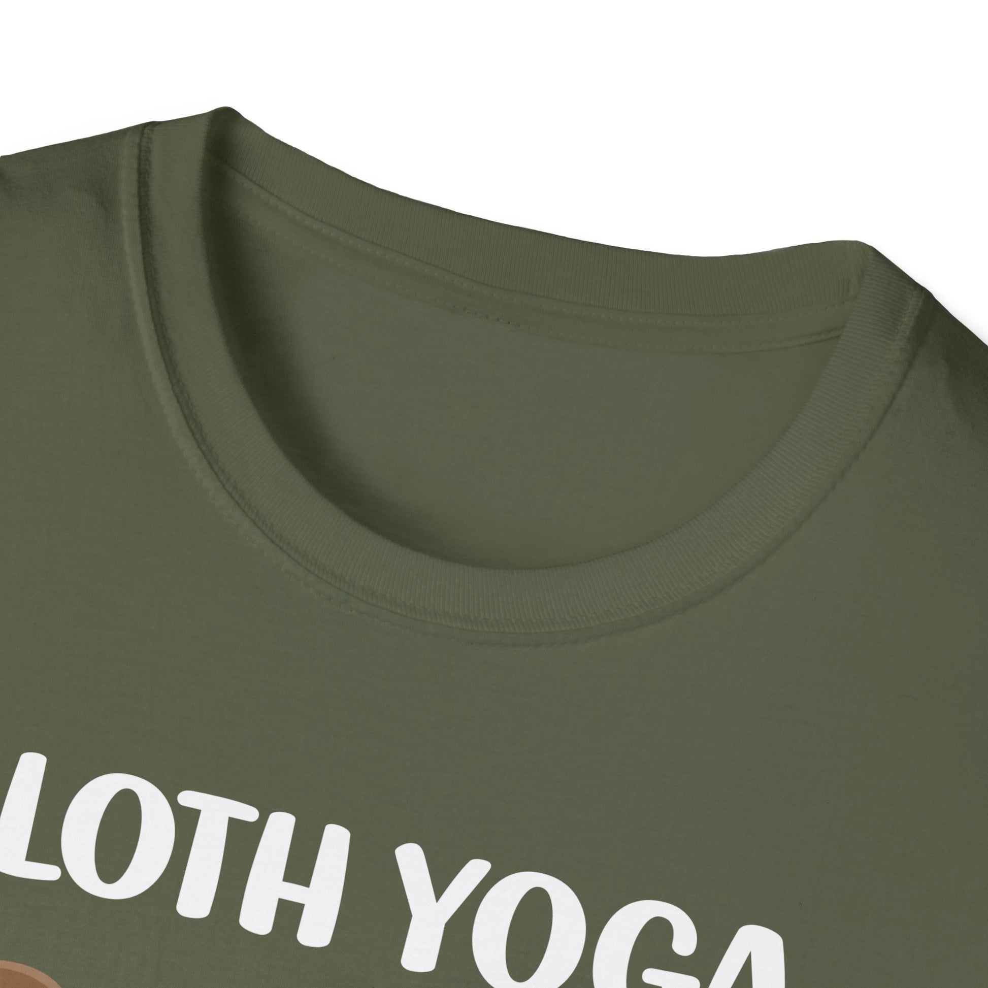 Super Comfortable Sloth Yoga T-Shirt design - Market Nook