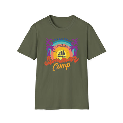 Super Comfortable Adventure Summer Camp T-Shirt design - Market Nook