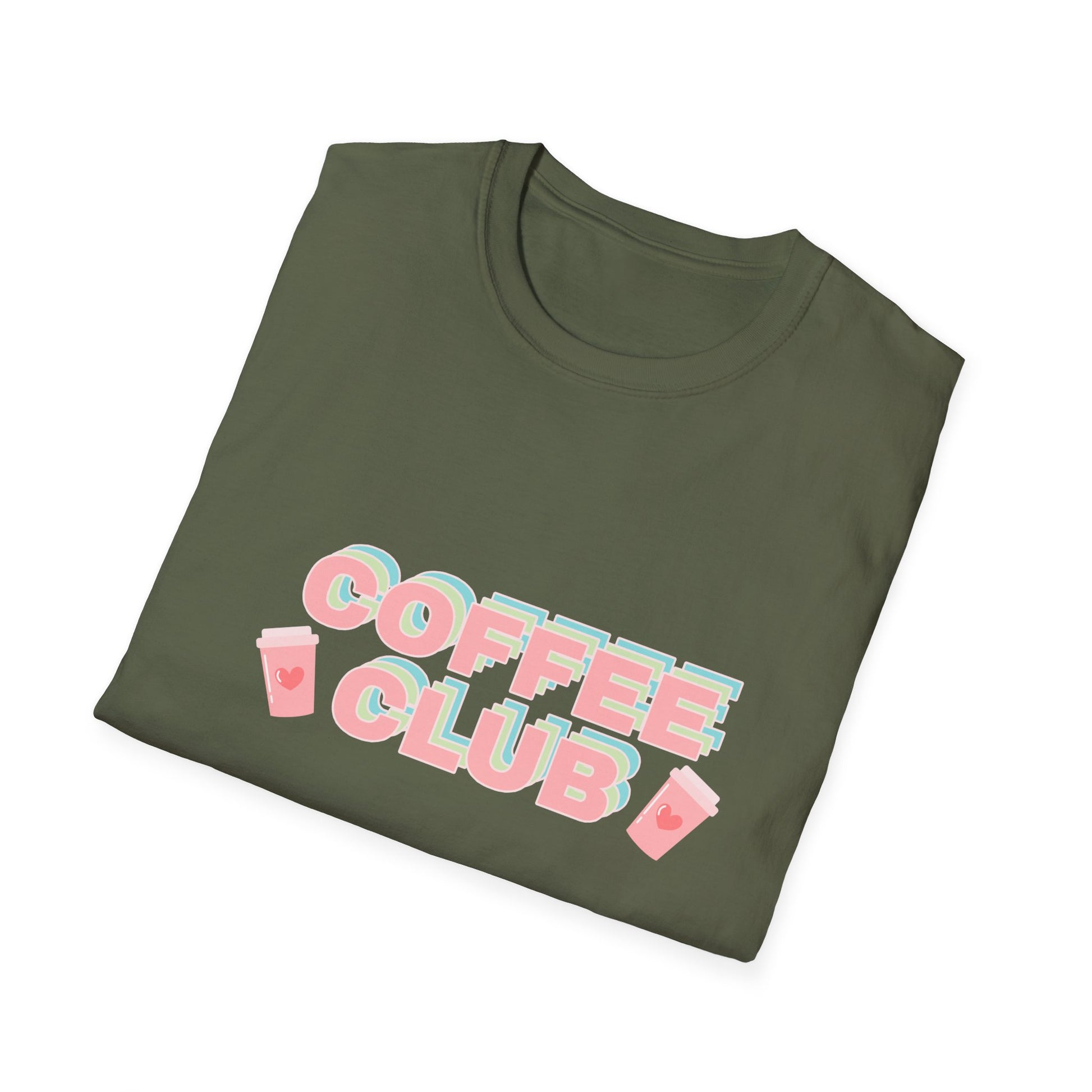 Super Comfortable Coffee Club T-Shirt design - Market Nook
