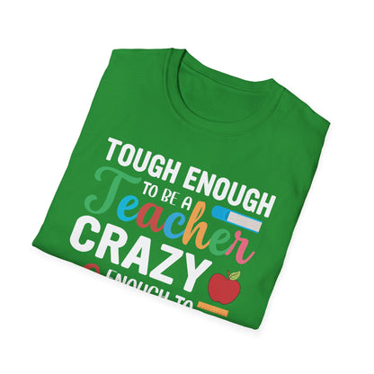 Super Comfortable Tough Enough To Be A Teacher - T-Shirt design - Market Nook