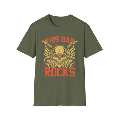 Super Comfortable This Dad Rocks T-Shirt design