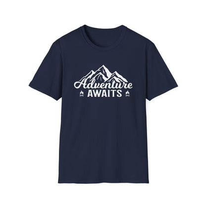 Super Comfortable Adventure Awaits T-Shirt design - Market Nook
