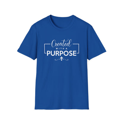 Super Comfortable Created With A Purpose T-Shirt - Market Nook