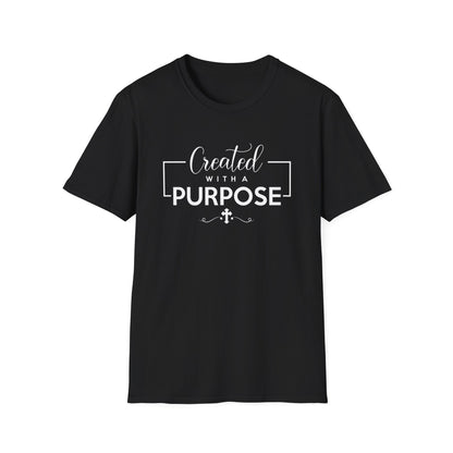 Super Comfortable Created With A Purpose T-Shirt - Market Nook